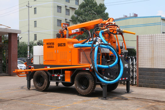Peso robot della macchina 10T dello Shotcrete di KC2512W per il tunnel funzionante della sezione di Midium