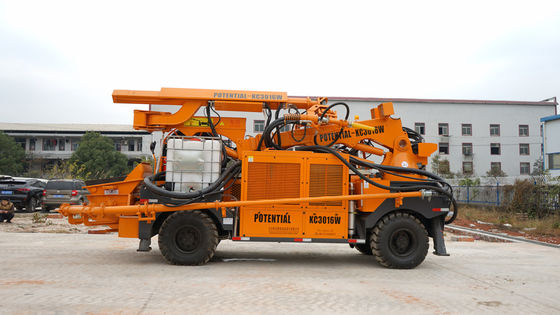 KC3016W hanno bagnato il bene durevole a macchina dello Shotcrete con resistenza all'usura del braccio del robot alta