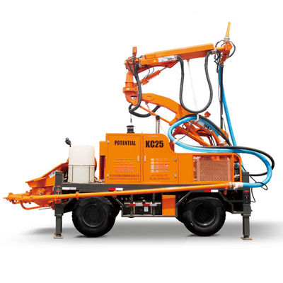 Attrezzatura di spruzzatura concreta di KC2512W, potere robot del motore diesel del manipolatore dello Shotcrete